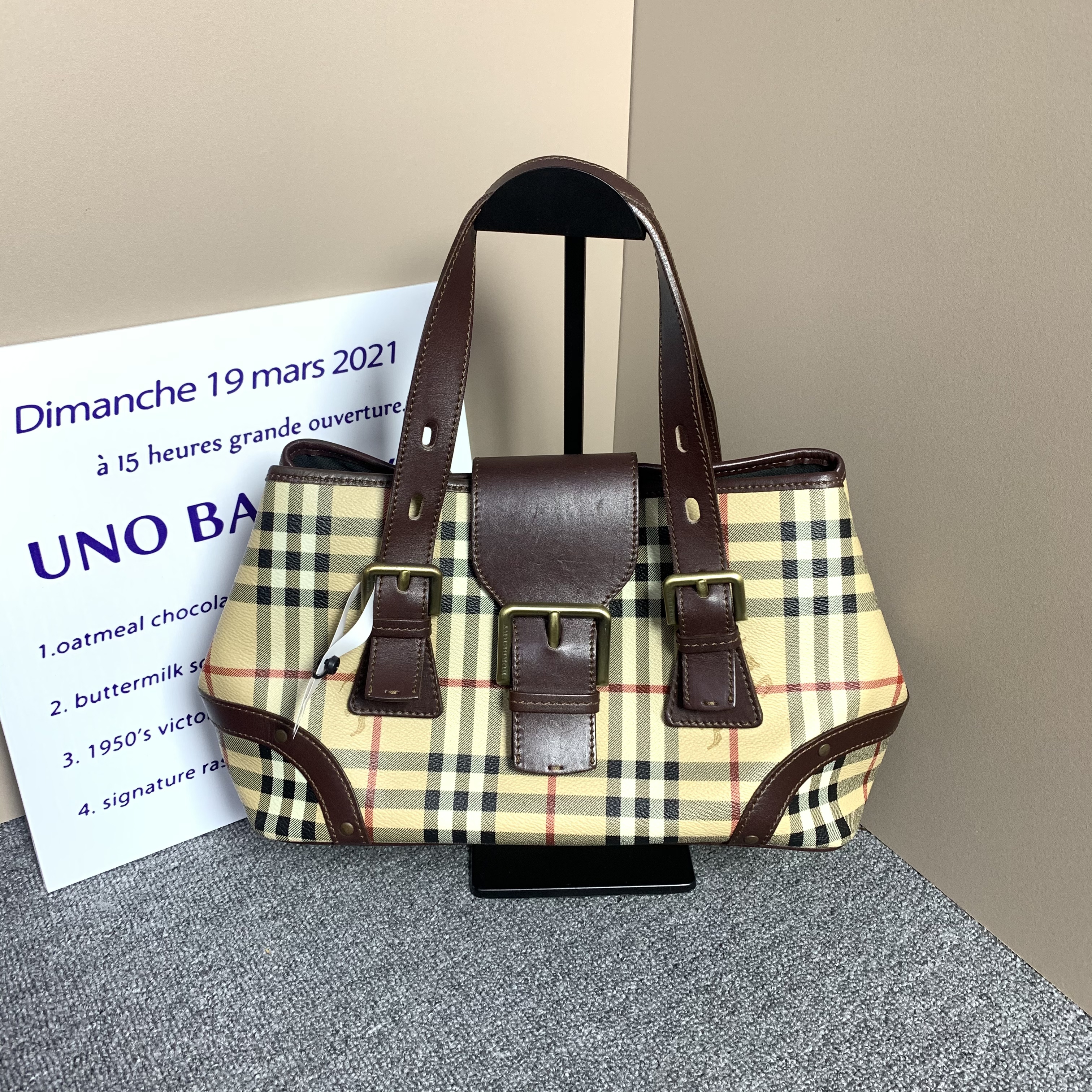 95新 BURBERRY/博柏利 博柏利/Burberry托特包腋下包/单肩包