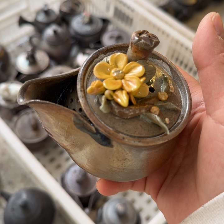 紫砂茶壶三*柴烧福利xin品多多