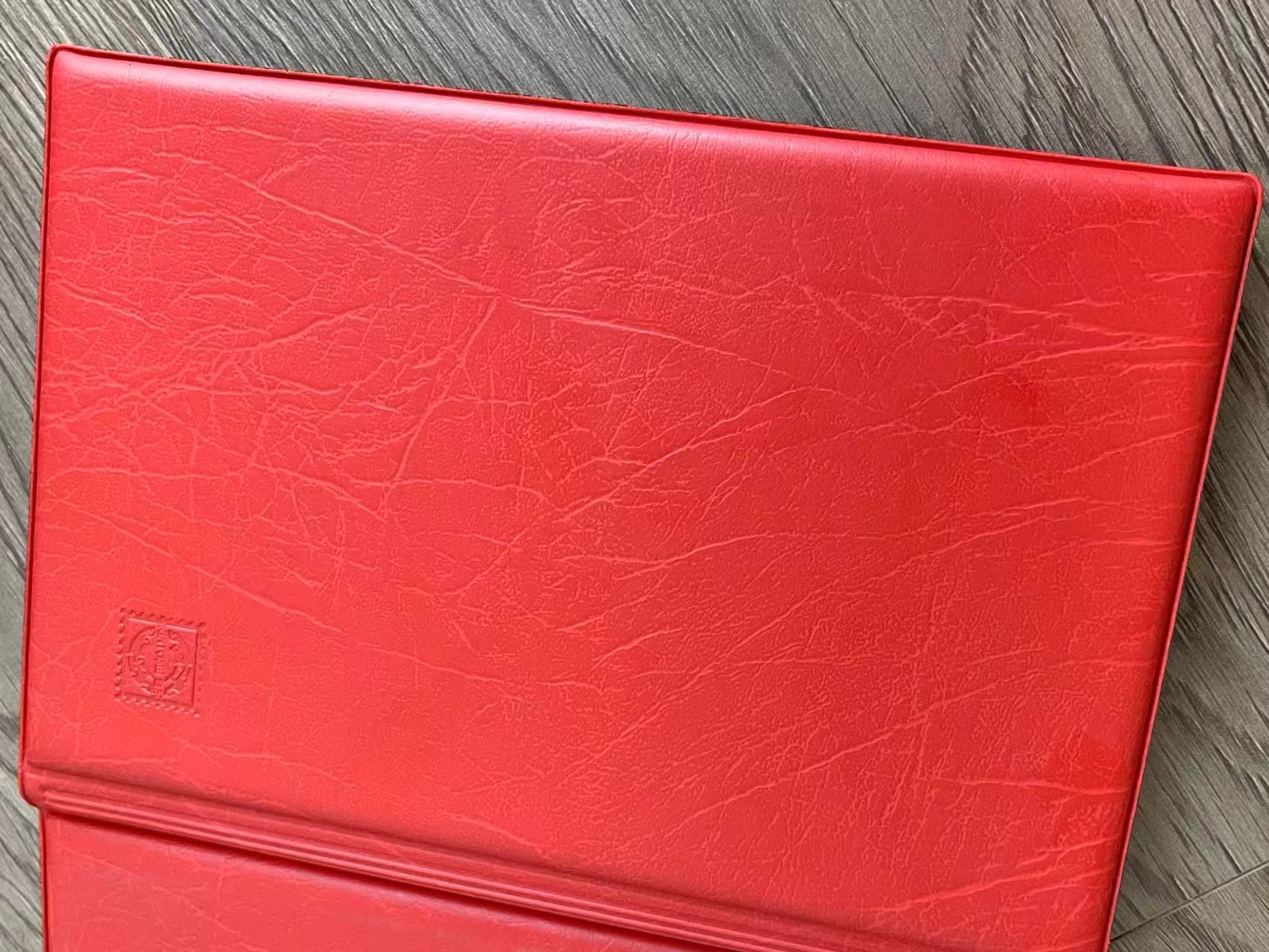 SJYB红色精选款商务折叠办公学习本册一本