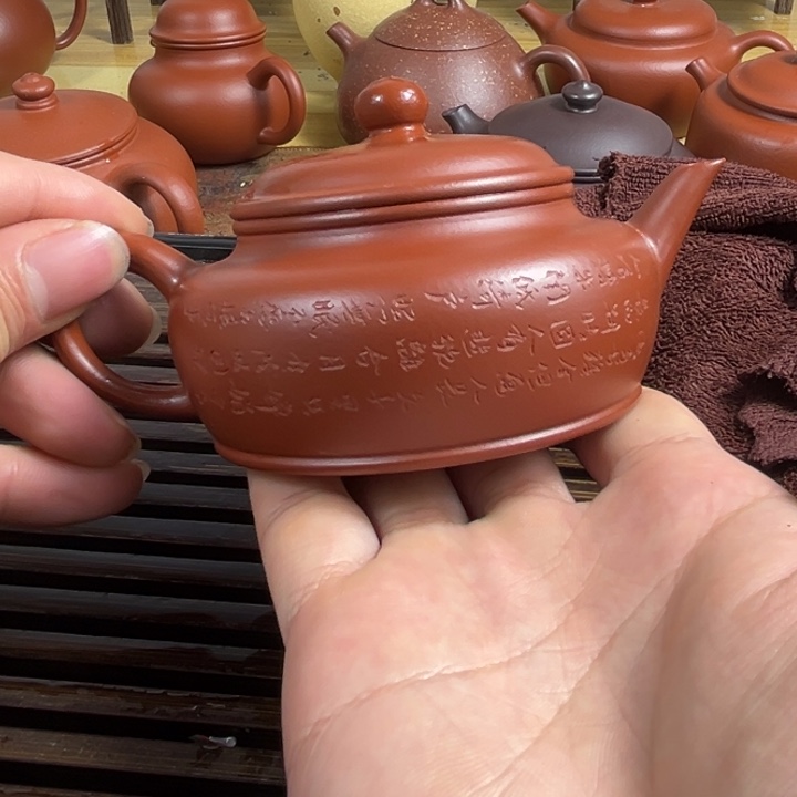 原矿紫砂半手工制作