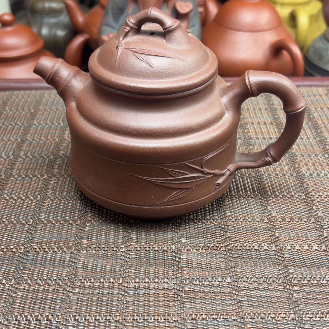 紫砂茶壶宜兴原矿紫砂壶450毫升容量