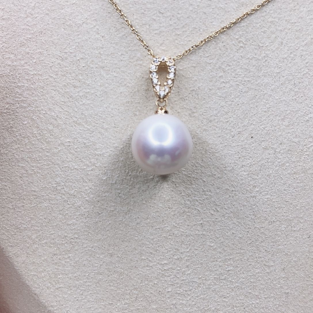 吊坠(赠链)淡水珍珠合金
