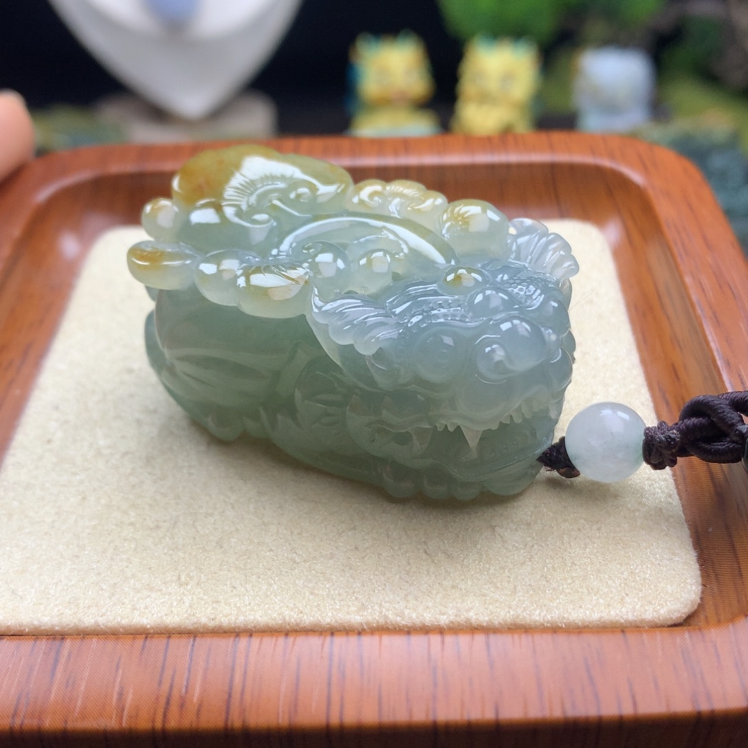 翡翠未镶嵌颈饰翡翠貔貅5