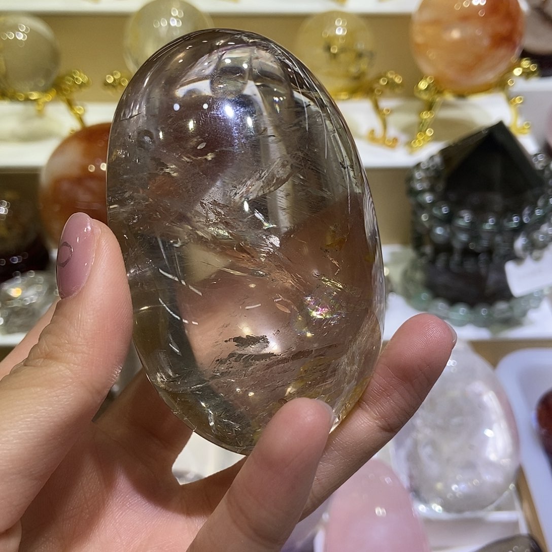 珠宝半成品水晶未镶嵌