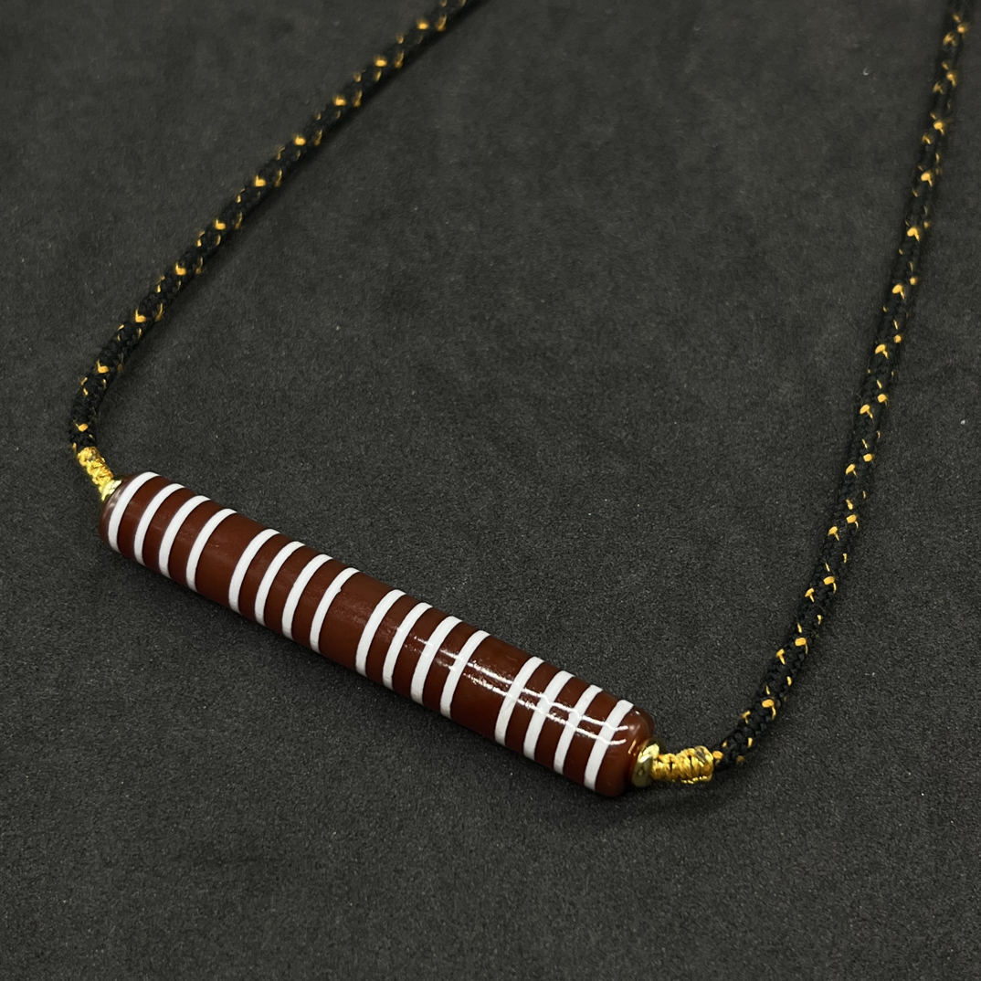 西亚红玉髓16线线珠