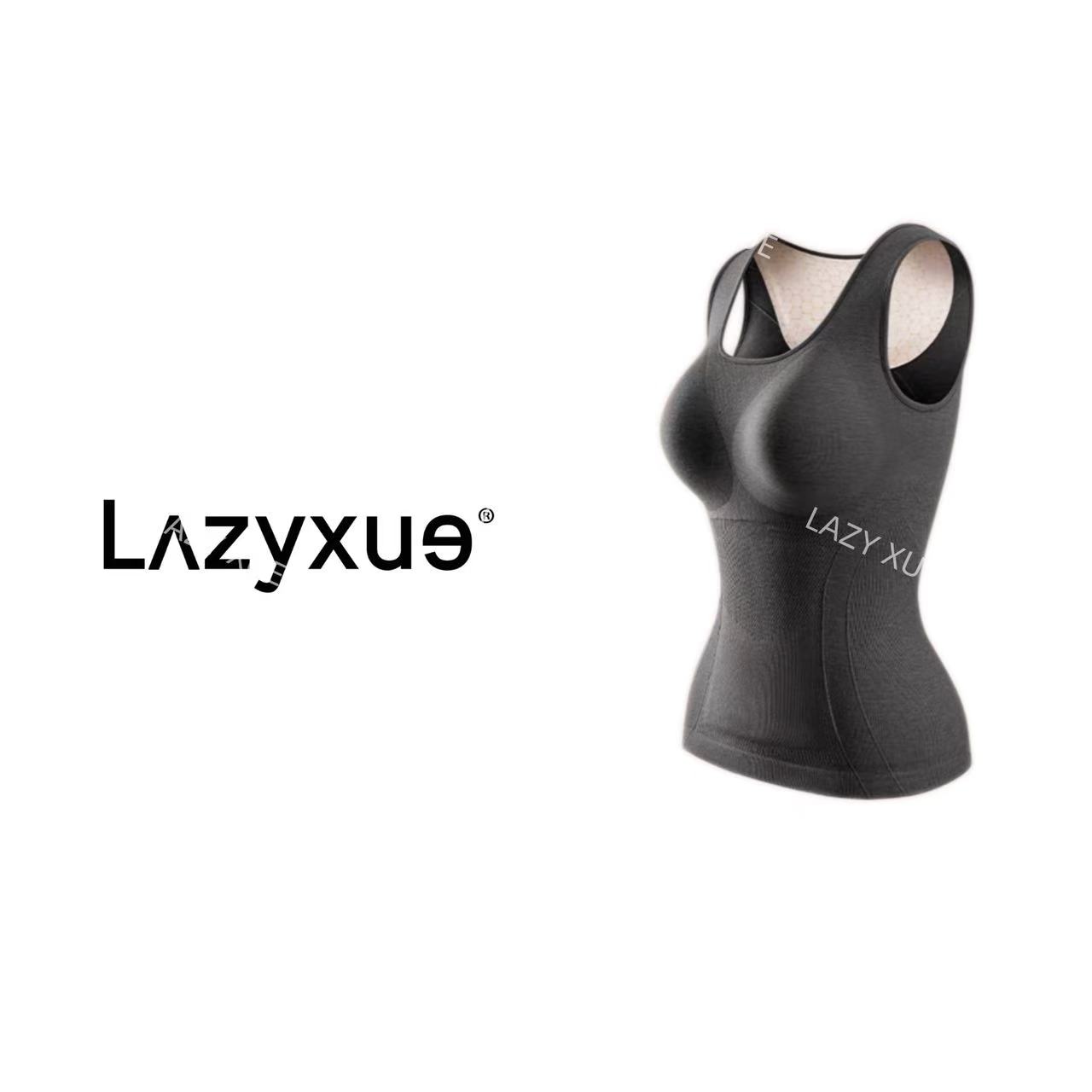 LAZYXUE薛懒懒/"冻人“秋冬奢暖带胸垫可外穿保暖马甲背心 7002