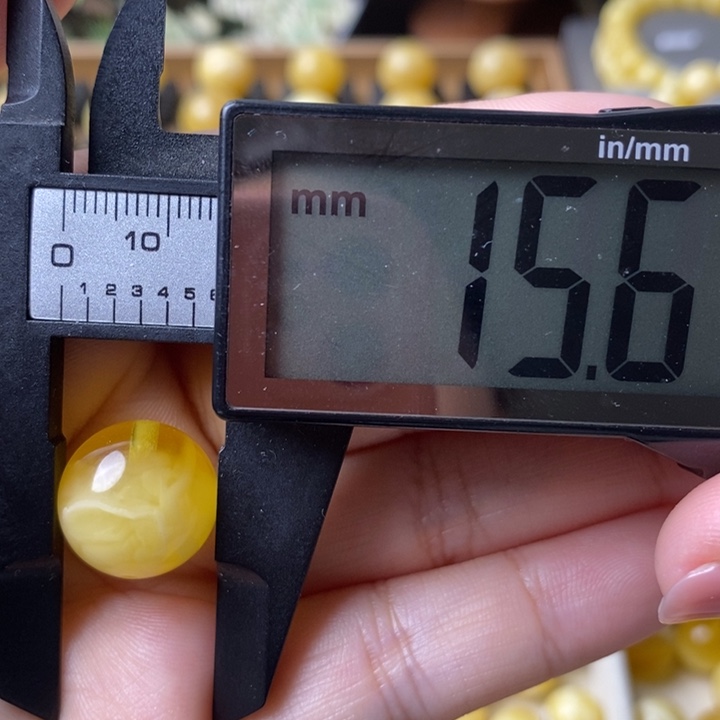 未镶嵌琥珀裸石蜜蜡圆珠