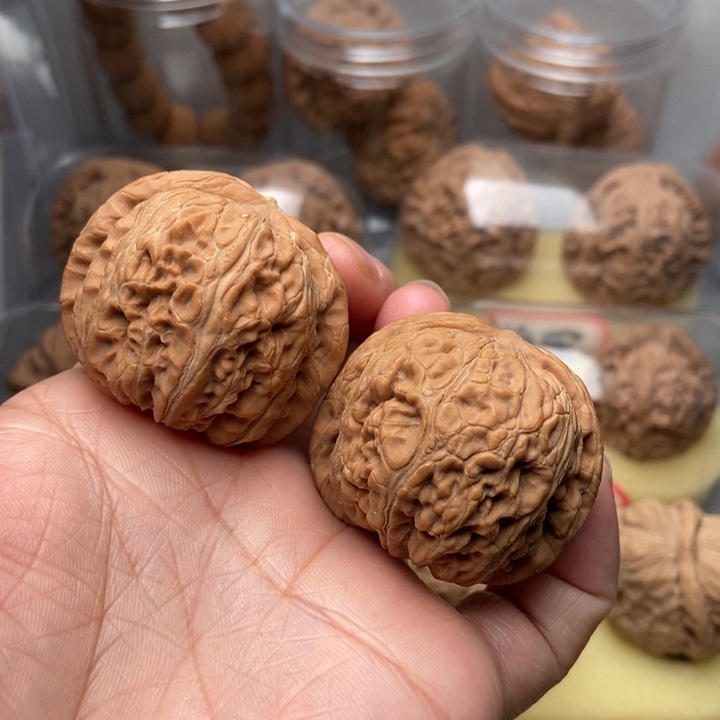 文玩核桃把件夜***博元宝