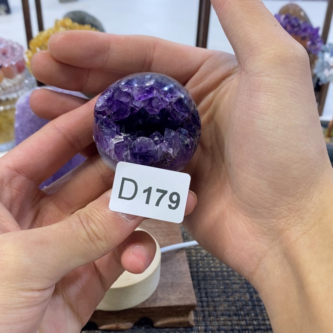 紫晶摆件摆件未镶嵌