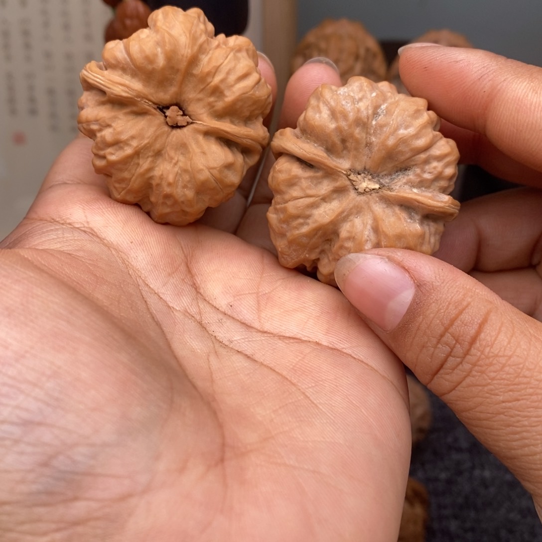 文玩核桃把件38蛤蟆头324