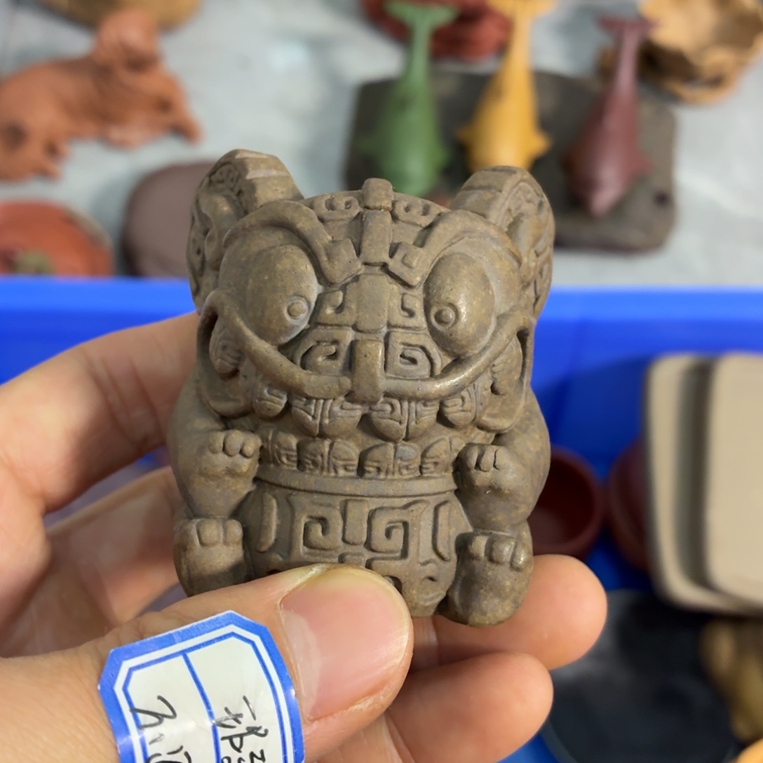 紫砂茶杯瑕疵不退不换介意勿拍