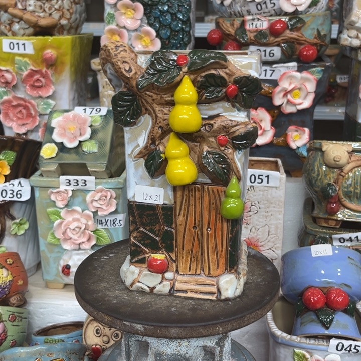 紫砂花盆粗陶材质多肉花盆