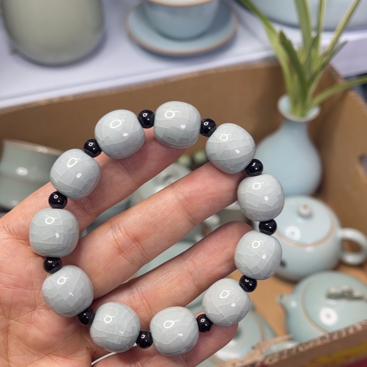 H***k汝州原矿原釉手串