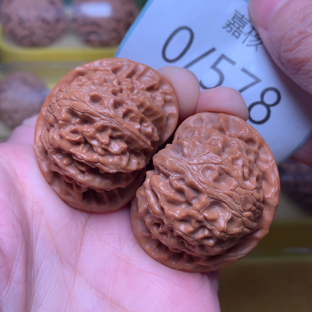 文玩核桃把件肉球宫灯41