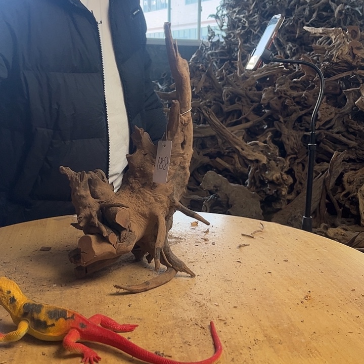 木262040 鱼缸造景根雕摆件188