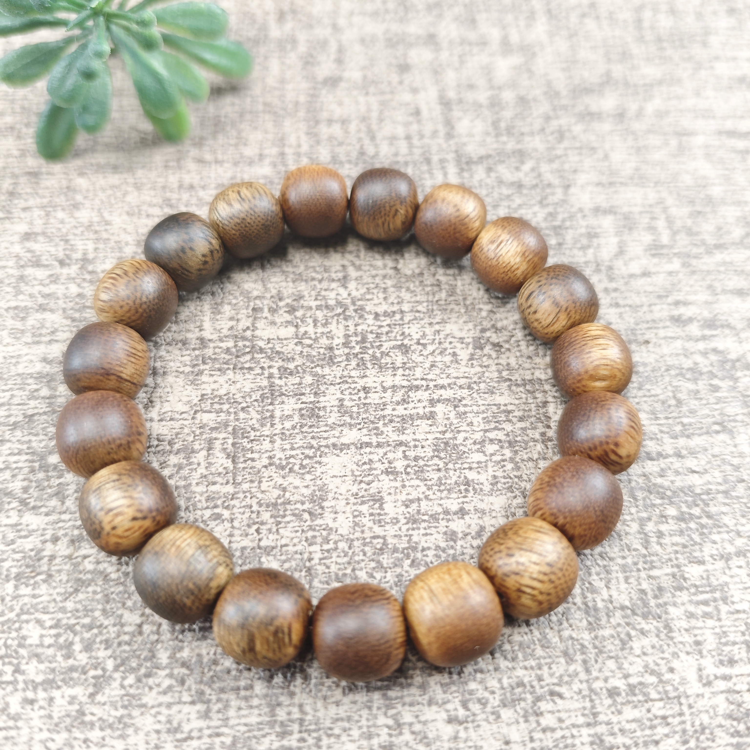 沉香QIC海南紫奇楠1.0苹果珠单圈多样性发一121301