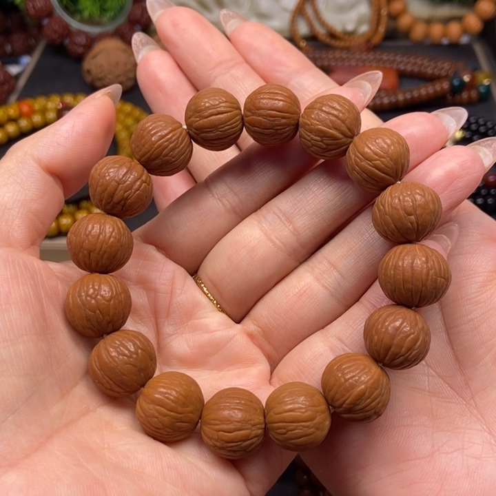 猴头核桃吊坠菩提