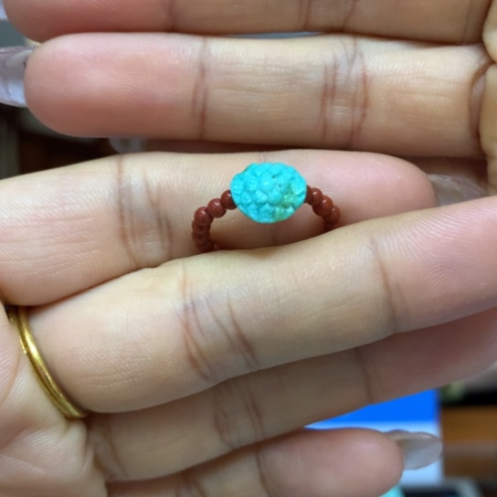 南红玛瑙戒指未镶嵌