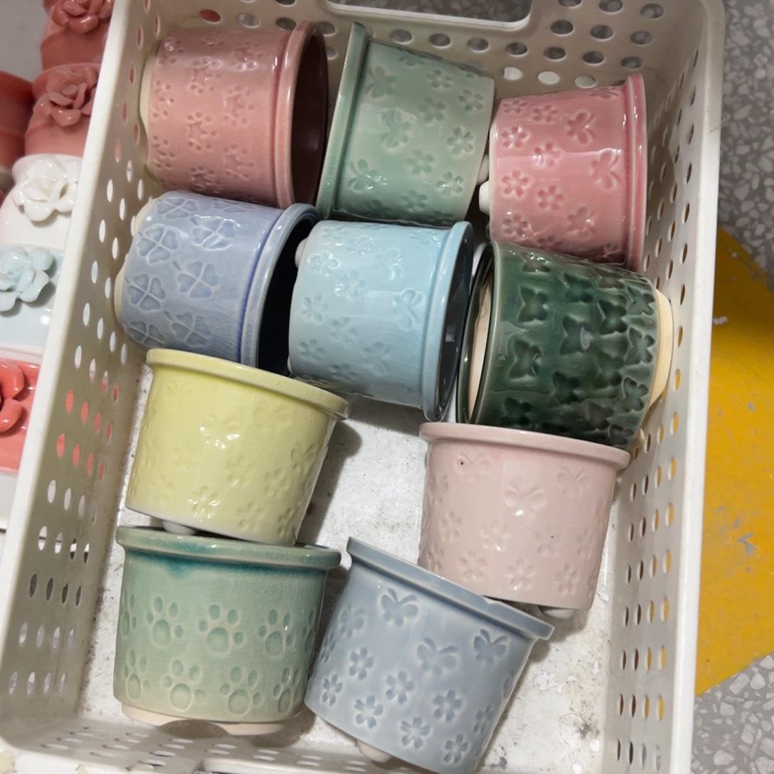 陶瓷多肉小花盆@@1683