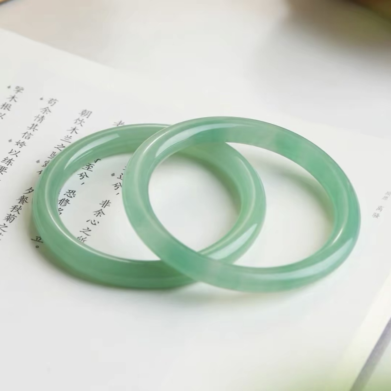东陵玉圆条手镯SZ055多样性发其一拆标不退不换