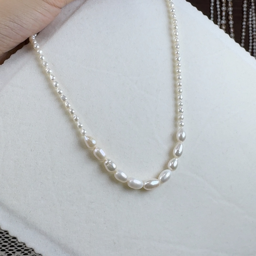 未镶嵌项链淡水珍珠