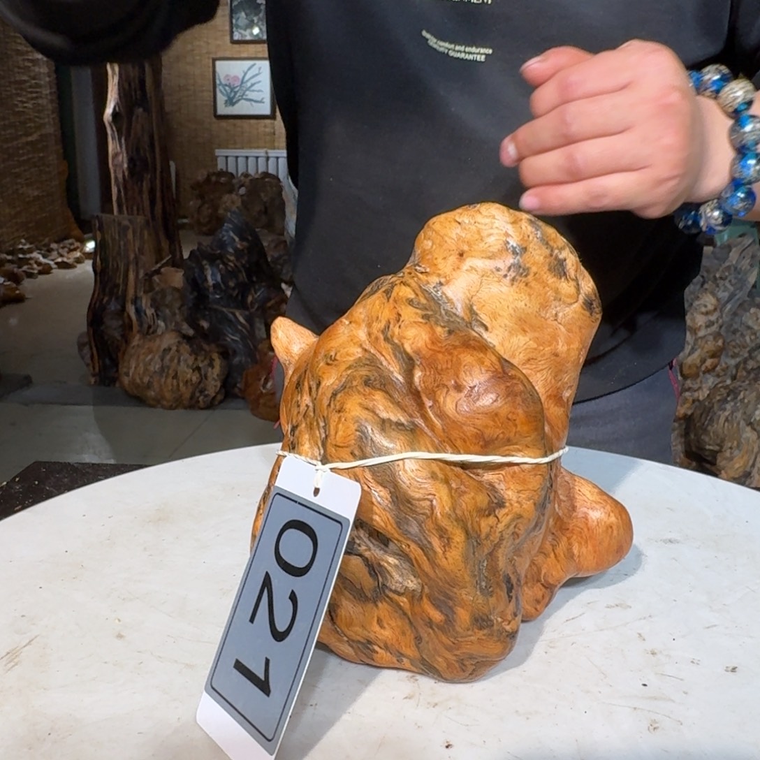 用***4琥珀木北沉香琥珀木摆件定向链接21