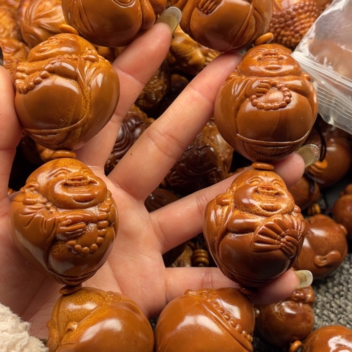 橄榄核吊坠难**见橄榄核