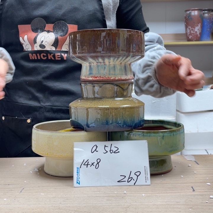 粗陶多肉花盆微瑕562