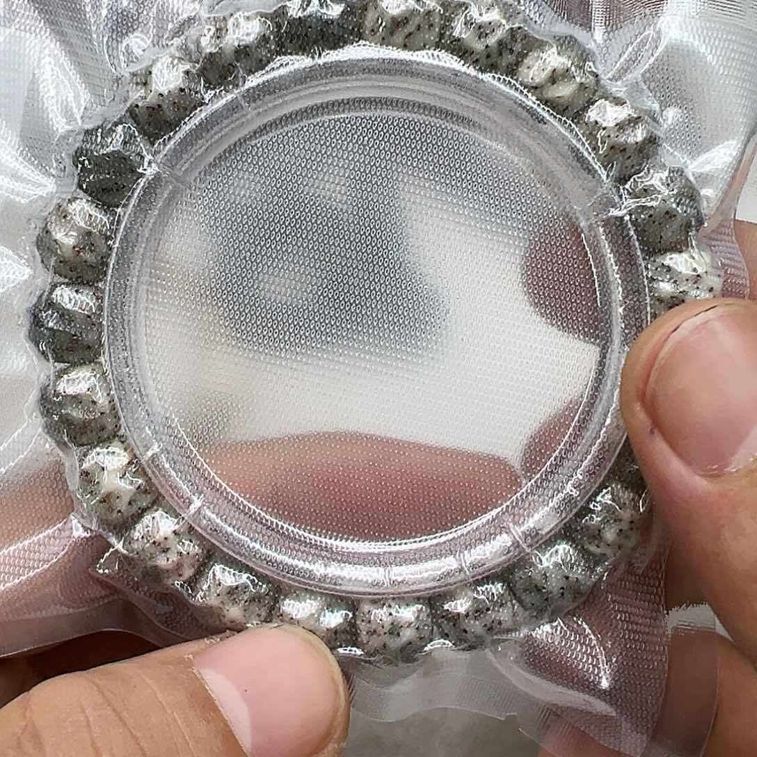 星月菩提手串99卓越糯冰绿石玉星月菩提单圈无相10