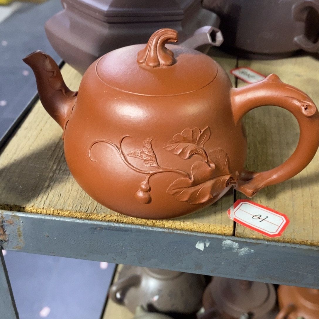 紫砂茶壶原矿手工86