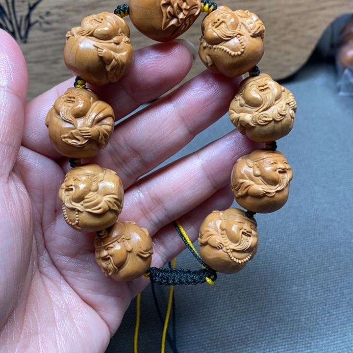 橄榄核手串/手链福利财神