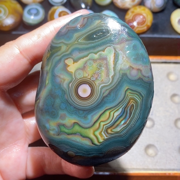 未镶嵌玛瑙/玉髓珠宝半成品115