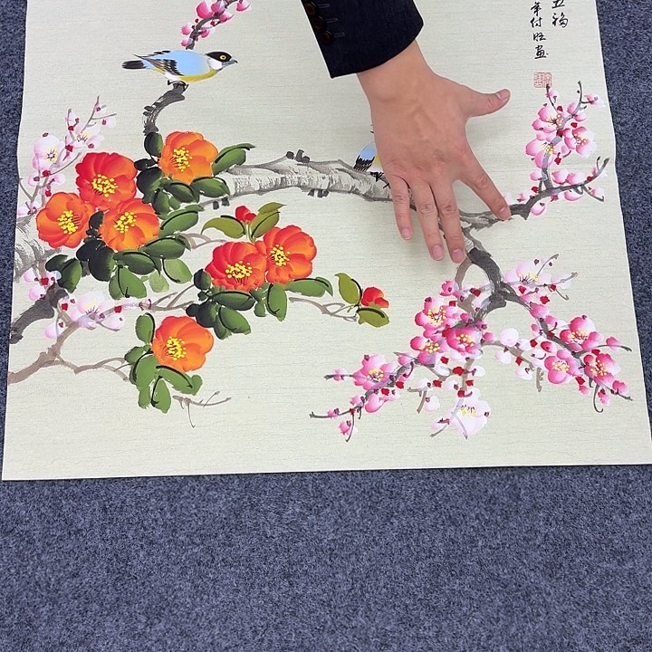 国画手绘国画作品