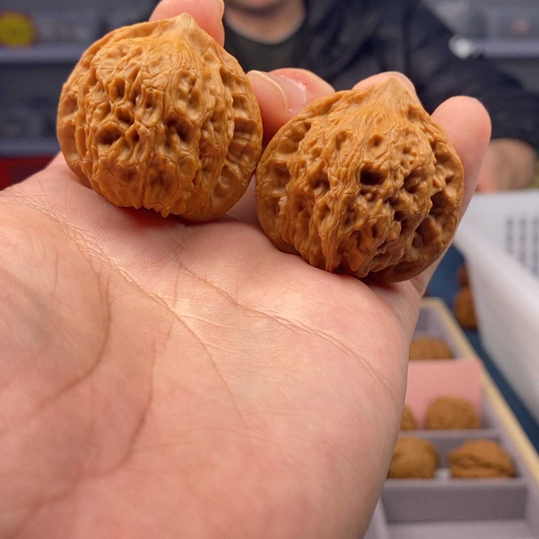 文玩核桃把件全品一代崔凯公子帽41m