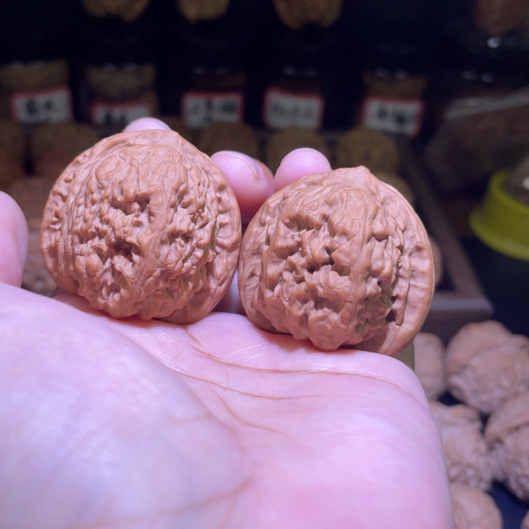 把件文玩核桃蚂蚁沟