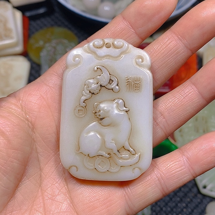 未镶嵌手链和田玉（糖玉）