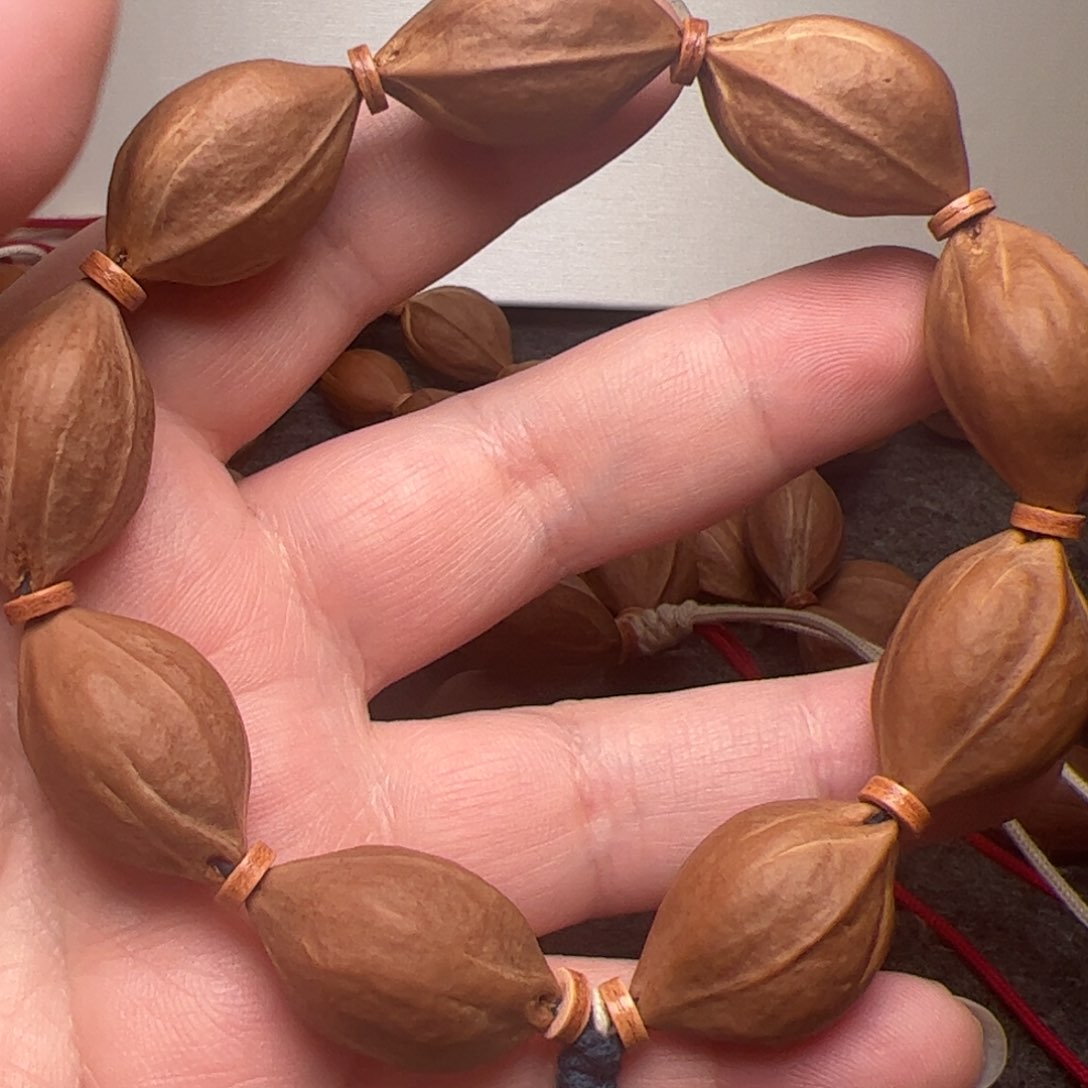 手串橄榄核铁核1.8