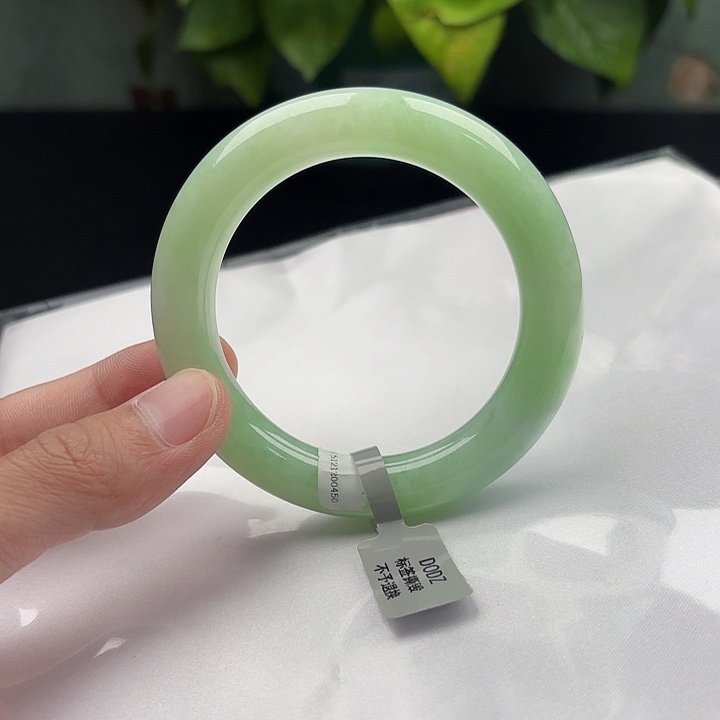 翡翠未镶嵌手镯 x10 565758 18