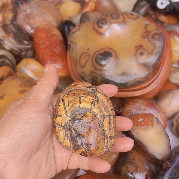 石材广西大化石摆件