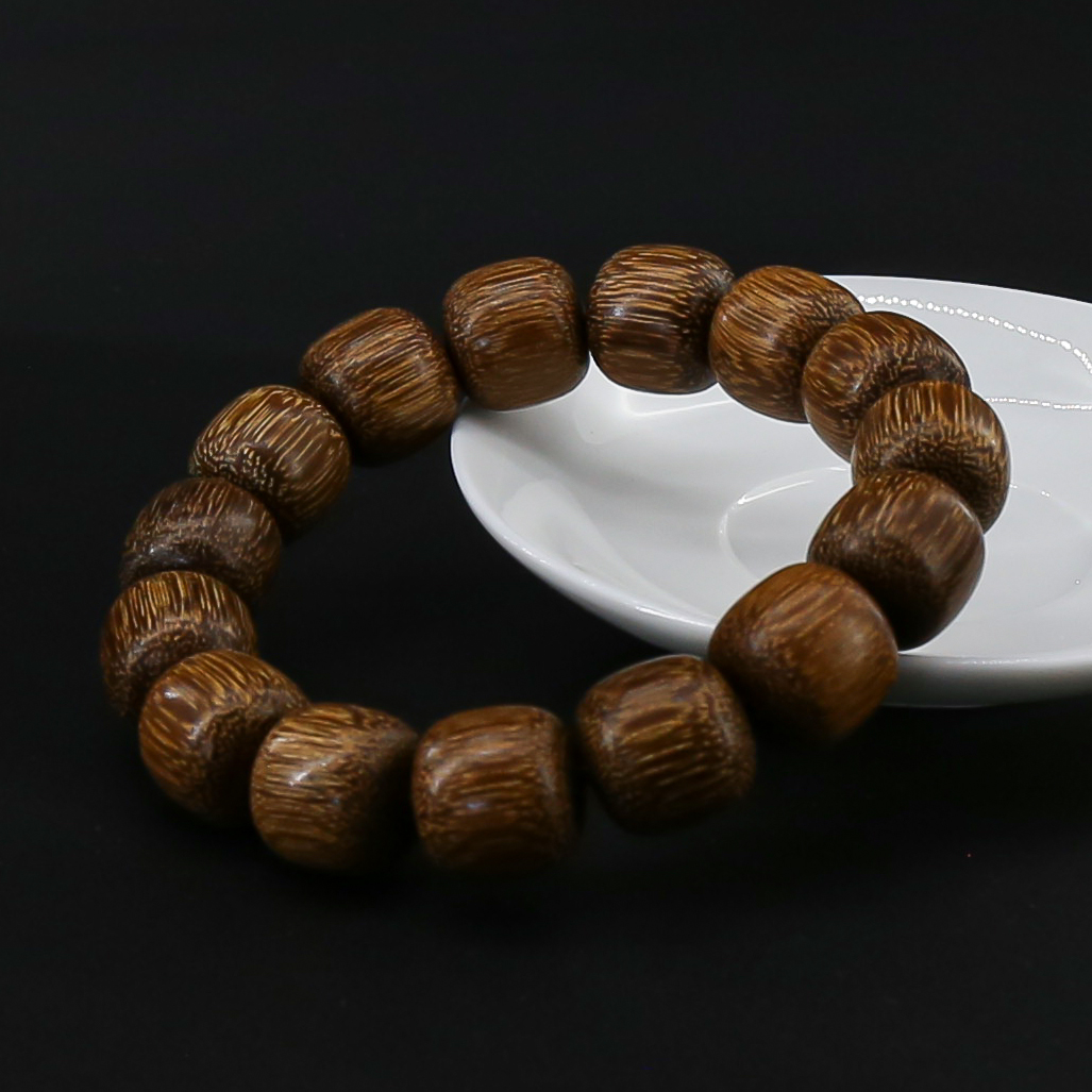 AD366鸡翅木桶珠-精品手串（无礼盒）