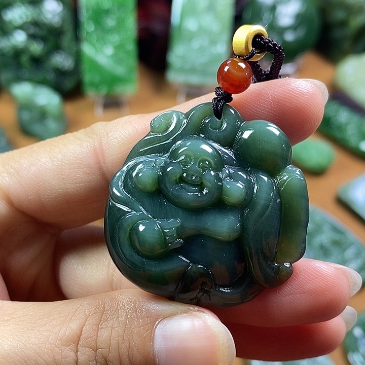 未镶嵌和田玉挂件