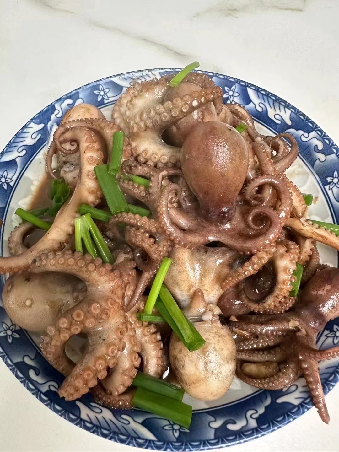 新鲜本地短八爪鱼（新鲜海鲜有点缩水正常 嫌小勿拍）