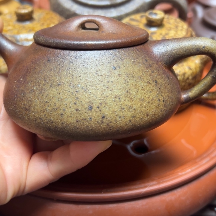 星***尘茶壶紫砂宜兴原矿段泥