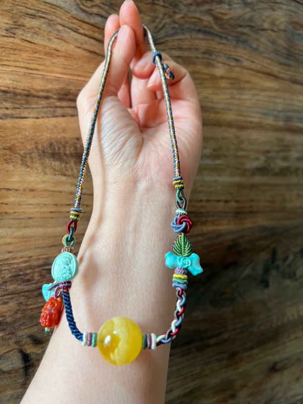 原创设计国风手机链