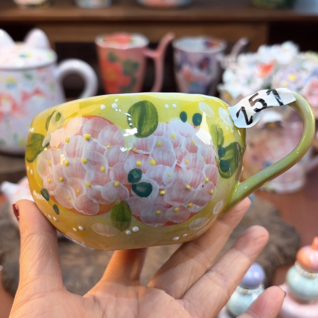 瓷片景德镇手绘高温釉下彩陶瓷茶具