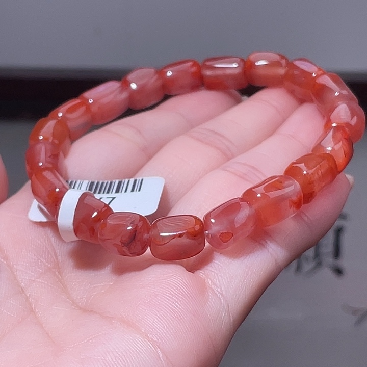 南红玛瑙合金手链53767