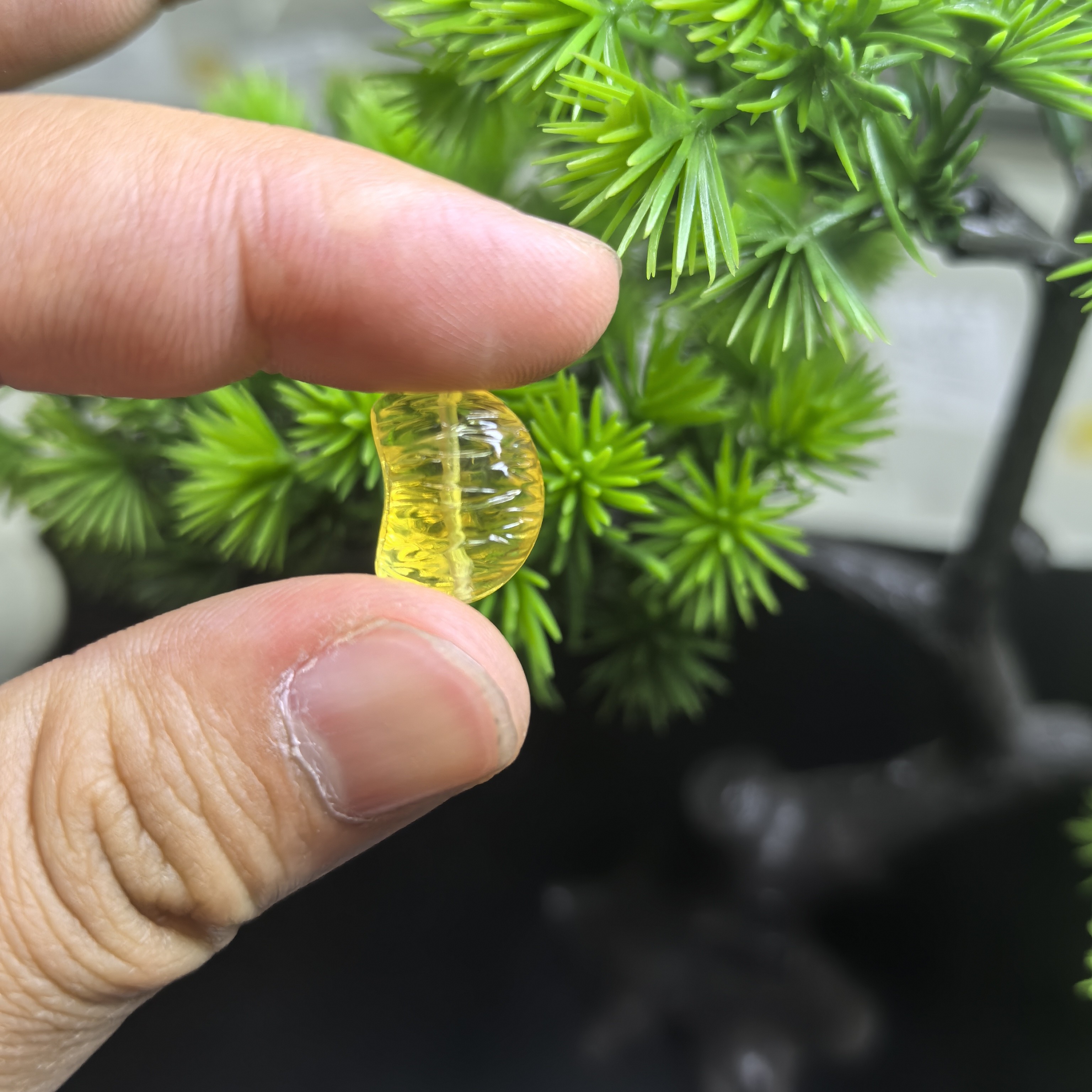 C1806天然蜜蜡精品橘子瓣尺寸16✖️9无优化支持复检饰品首饰