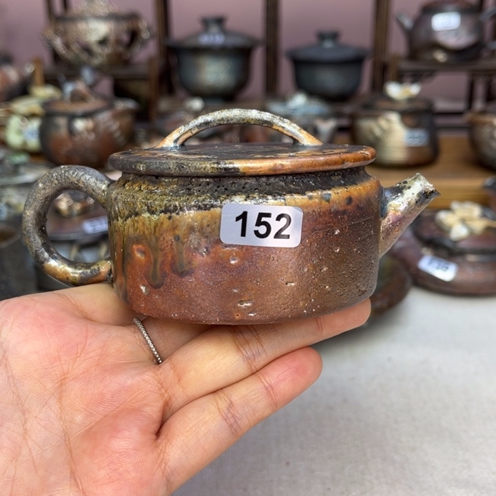 壶裸柴烧陶瓷茶具