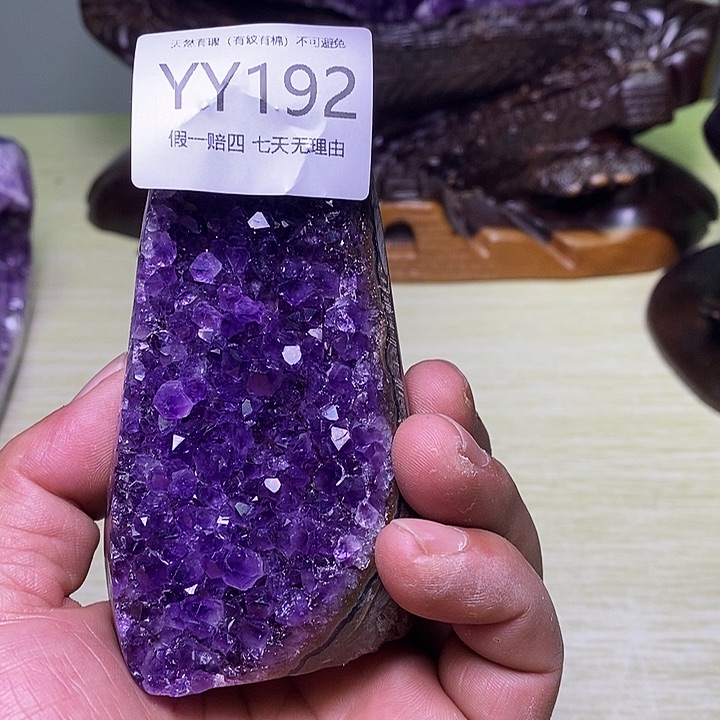 水晶天然水晶家居办公摆件未镶嵌