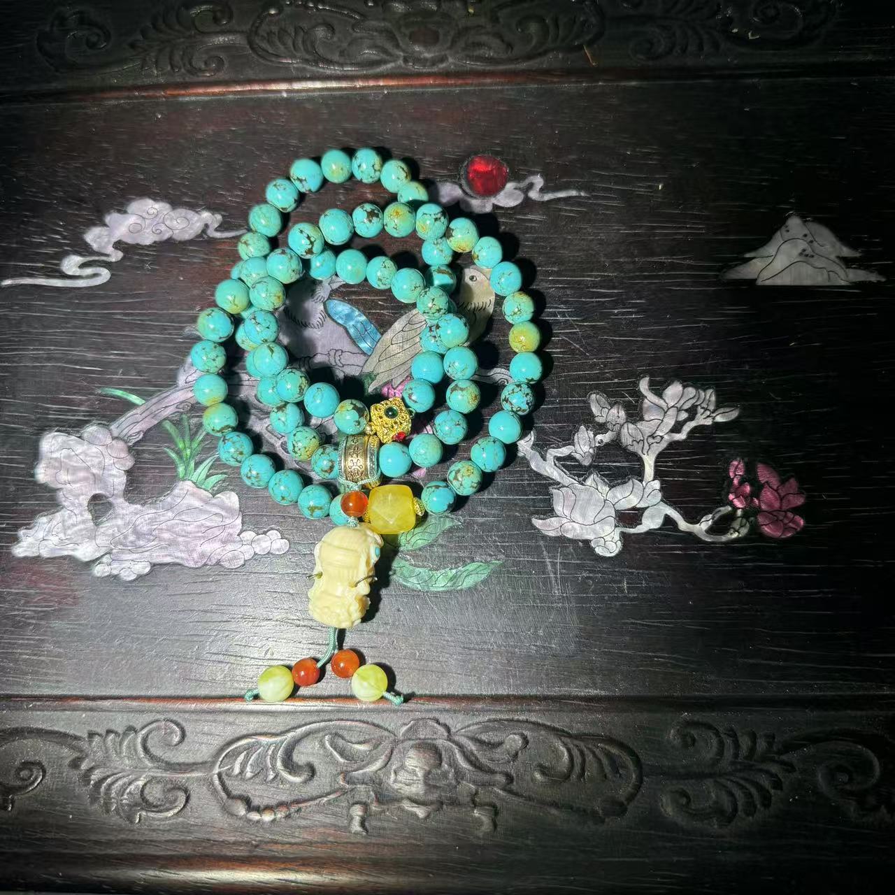 【闪购商品】@@@@@@@@@@@@@@梧兰花石项链